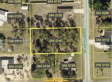 303 Mcarthur Ave, Lehigh Acres FL, 33936 land for sale