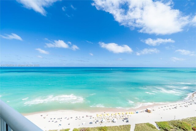 6301 Collins Ave Unit 2802, Miami Beach, FL 33141 - balcony featuring a water view