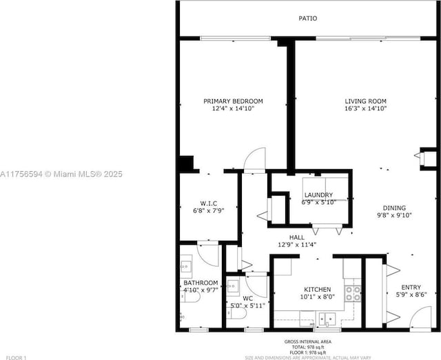 view of layout