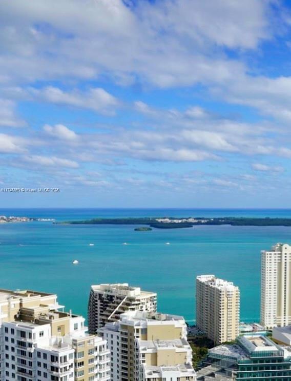 475 Brickell Ave Unit 4107, Miami, FL 33131 - property view of water featuring a view of city