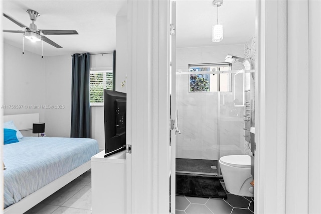 interior space featuring ensuite bath