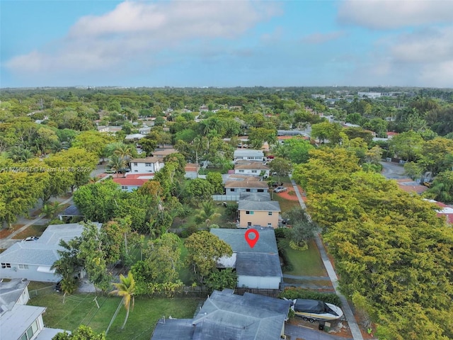 drone / aerial view