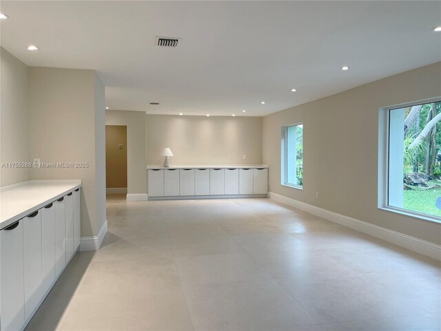8513 SW 169th Ter, Palmetto Bay, FL 33157 - empty room with recessed lighting, visible vents, and baseboards
