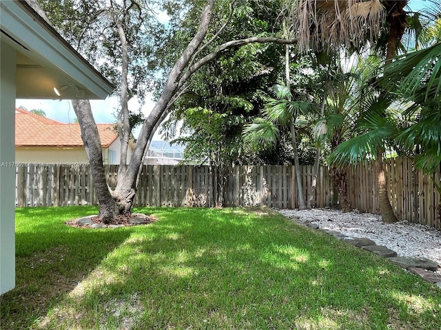8513 SW 169th Ter, Palmetto Bay, FL 33157 - view of yard featuring a fenced backyard