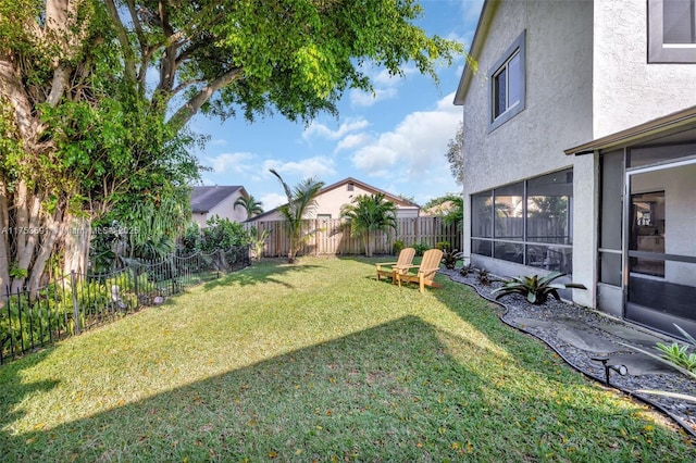 9705 SW 57th St, Cooper City, FL 33328 - view of yard featuring a fenced backyard