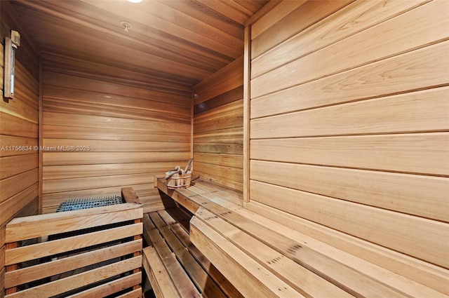 view of sauna / steam room