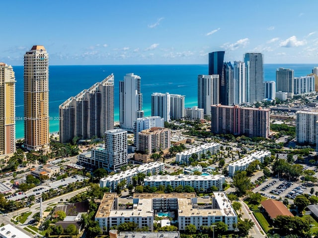 city view featuring a water view