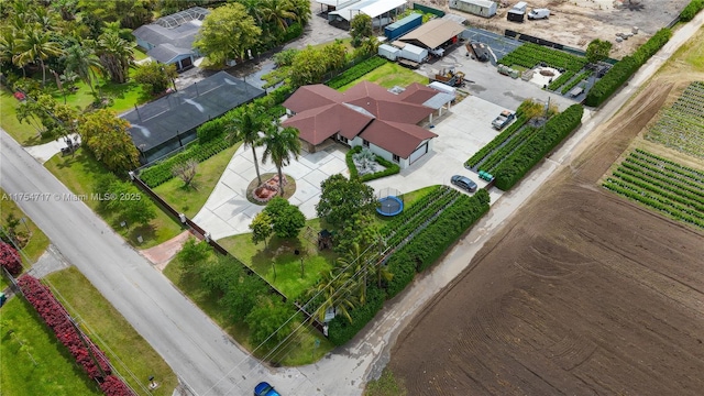 drone / aerial view