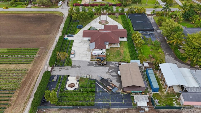 drone / aerial view