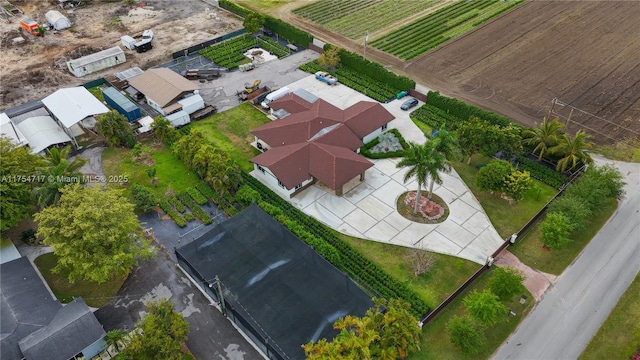 aerial view