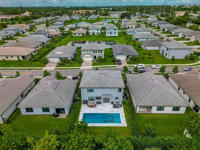 3142 Poinciana St, Lauderdale Lakes, FL 33311 - birds eye view of property featuring a residential view
