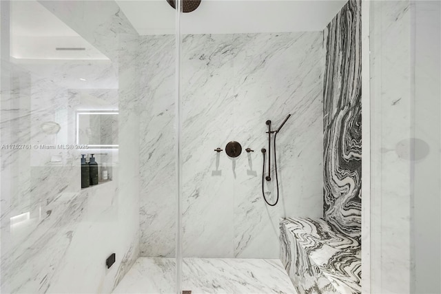 100 S Pointe Dr Unit 2803, Miami Beach, FL 33139 - full bathroom with a marble finish shower