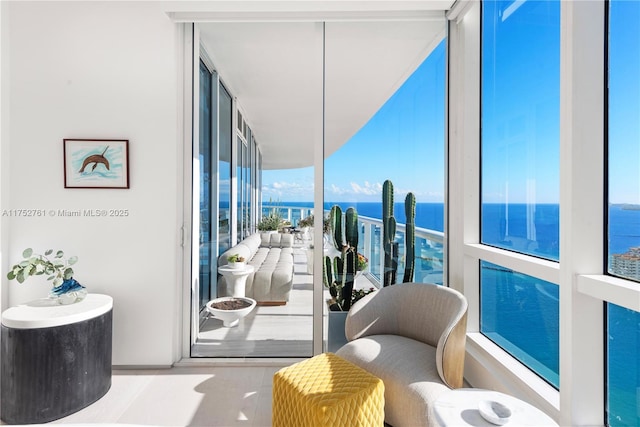 100 S Pointe Dr Unit 2803, Miami Beach, FL 33139 - balcony with a water view
