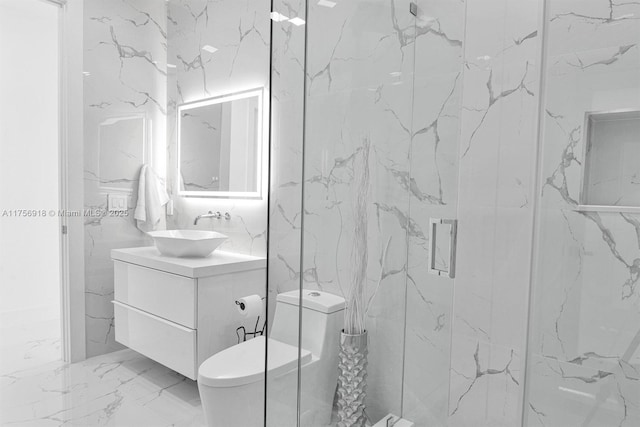 2578 NW 63rd Ln, Boca Raton, FL 33496 - full bath with marble finish floor and stone wall