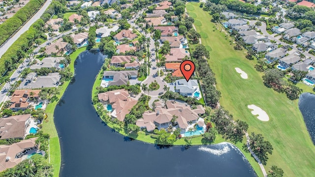 2578 NW 63rd Ln, Boca Raton, FL 33496 - drone / aerial view with a residential view and a water view