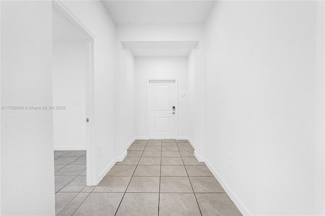 12735 SW 211th St, Miami, FL 33177 - hall featuring light tile patterned floors and baseboards