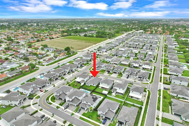 12735 SW 211th St, Miami, FL 33177 - aerial view of property and surrounding area with nearby suburban area