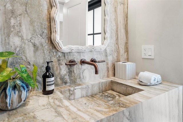 bathroom with a sink