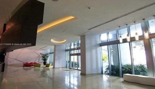 view of community lobby