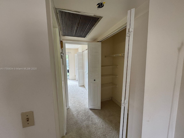 310 Preston H Unit 310, Boca Raton, FL 33434 - corridor with light carpet