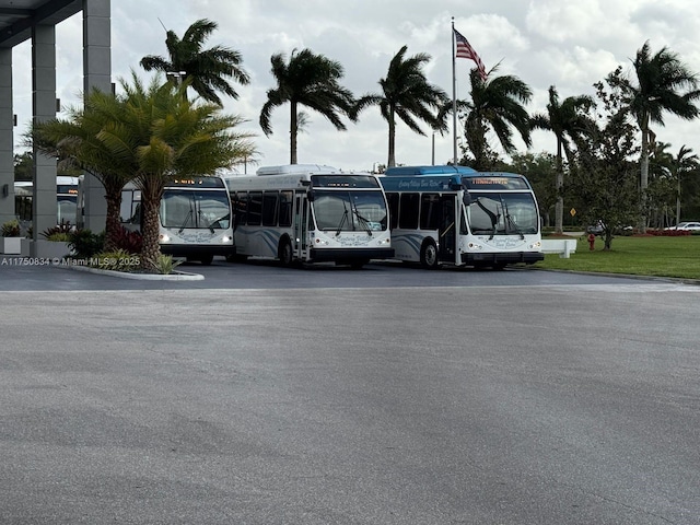 view of vehicle parking