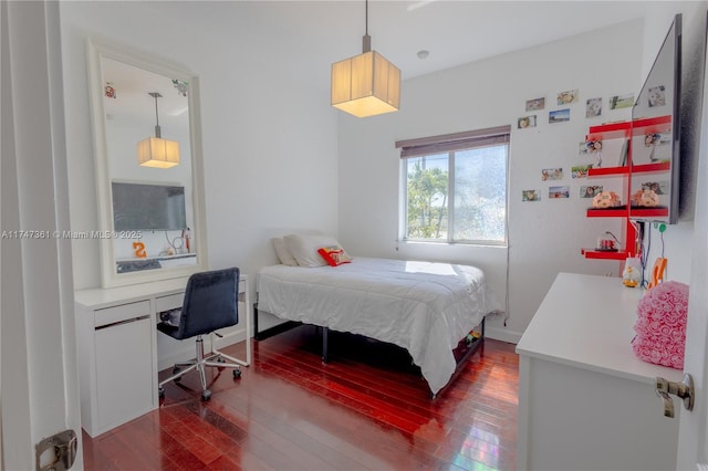 15333 SW 184th St, Miami, FL 33187 - bedroom featuring dark wood finished floors and baseboards