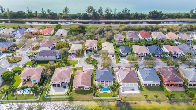 19239 SW 54th St, Miramar, FL 33029 - aerial view of property and surrounding area featuring a large body of water and nearby suburban area
