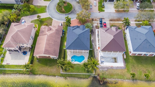 19239 SW 54th St, Miramar, FL 33029 - aerial perspective of suburban area featuring a pool area