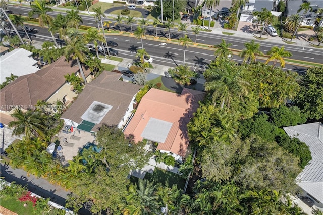 birds eye view of property featuring a residential view