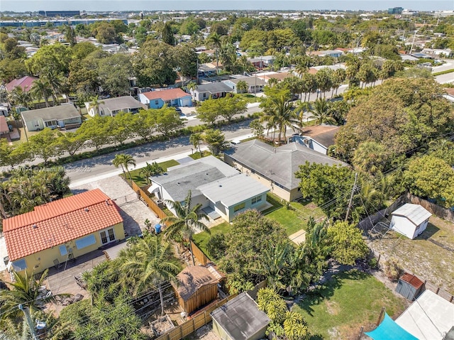5248 N Andrews Ave, Oakland Park, FL 33309 - aerial view with a residential view