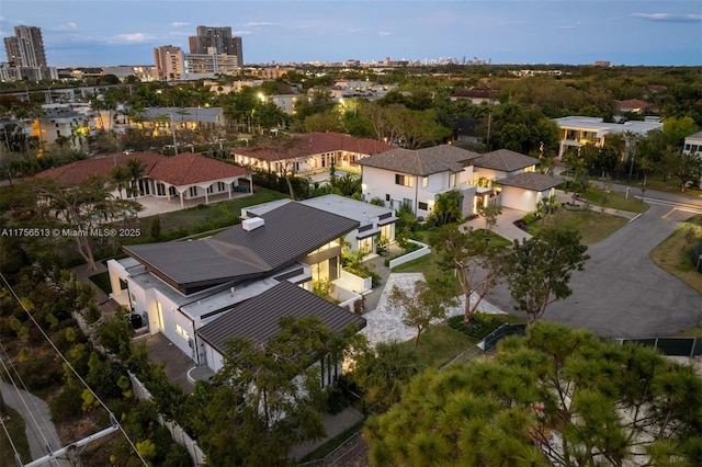 6991 SW 91st St, Pinecrest, FL 33156 - aerial overview of property's location with nearby urban area