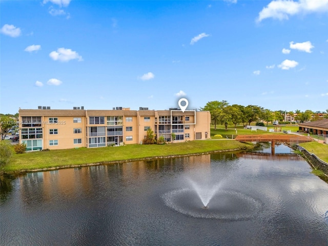 property view of water