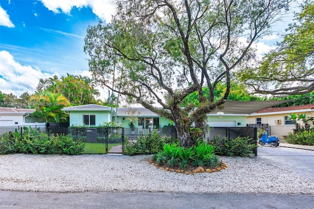 view of ranch-style house