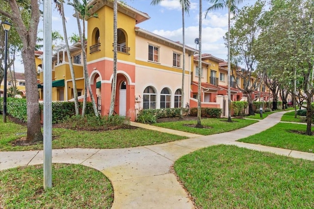 view of property featuring a residential view