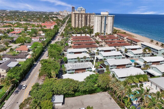 5400 N Ocean Blvd Unit 38, Lauderdale By The Sea, FL 33308 - bird's eye view of a nearby body of water and apartment complex