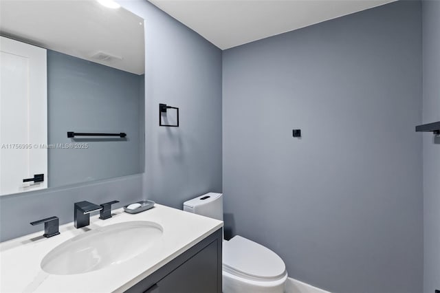802 Cypress Grove Ln Unit 409, Pompano Beach, FL 33069 - bathroom with toilet and vanity