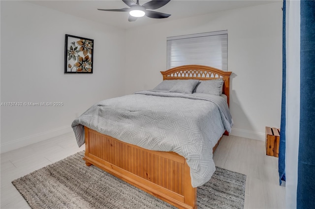 6444 Mcclellan St, Hollywood, FL 33024 - bedroom featuring baseboards and ceiling fan