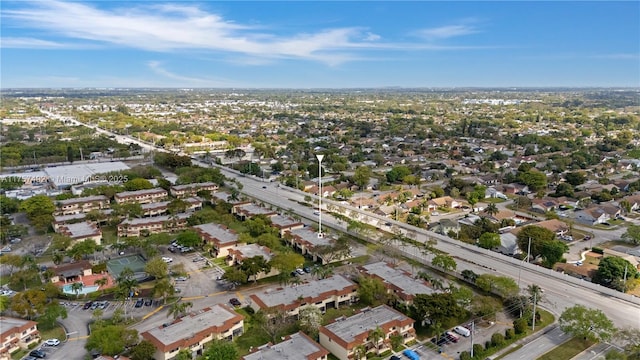 birds eye view of property featuring a residential view