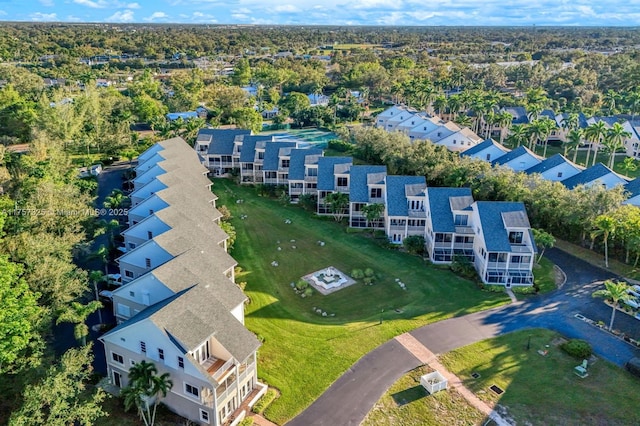 birds eye view of property featuring a residential view