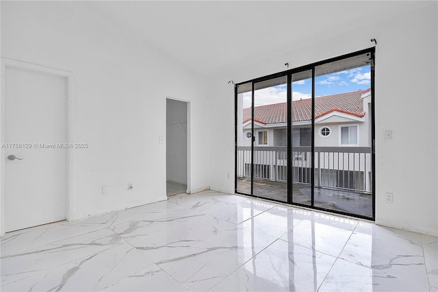 21375 Marina Cove Cir Unit 14-A, Aventura, FL 33180 - unfurnished room featuring marble finish floor