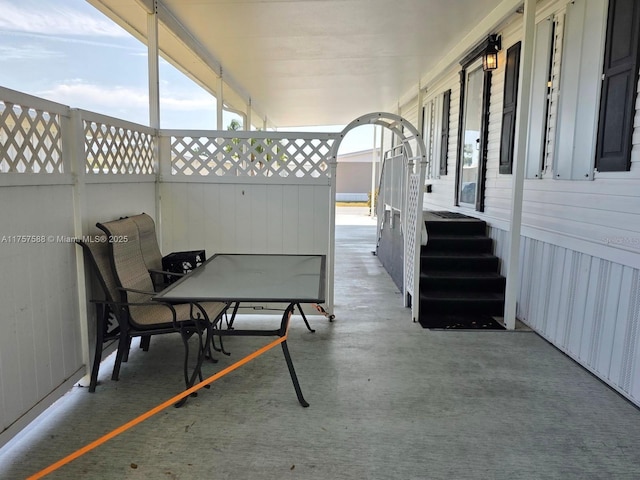view of patio / terrace