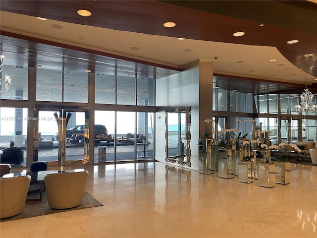 view of lobby