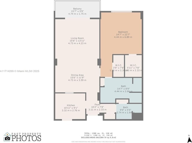 1865 S Ocean Dr Unit 10B, Hallandale Beach, FL 33009 - view of room layout