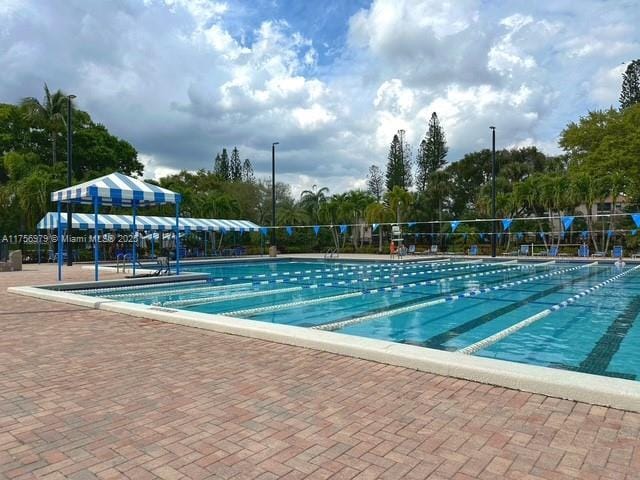 view of community pool