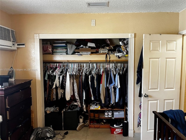 closet with visible vents