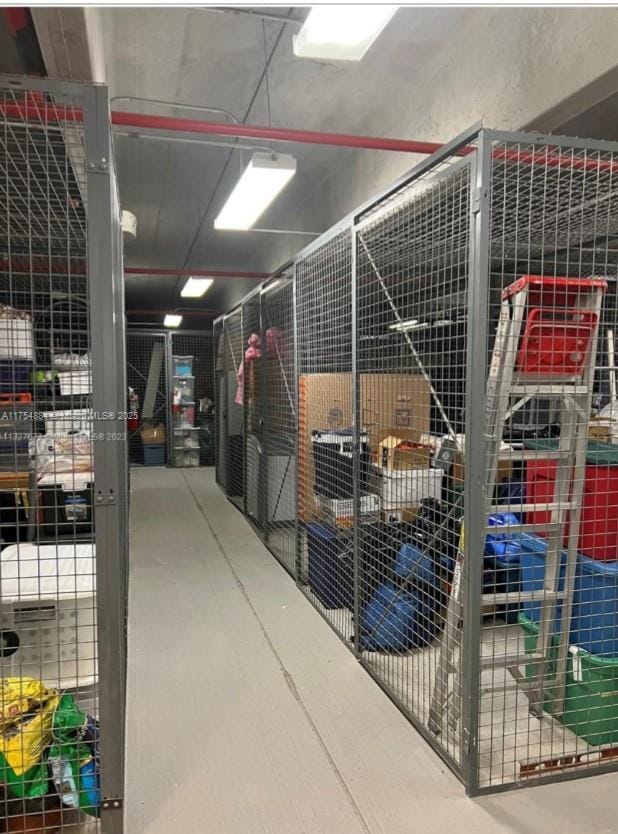 1745 E Hallandale Beach Blvd Unit 804W, Hallandale Beach, FL 33009 - storage room featuring an exterior structure