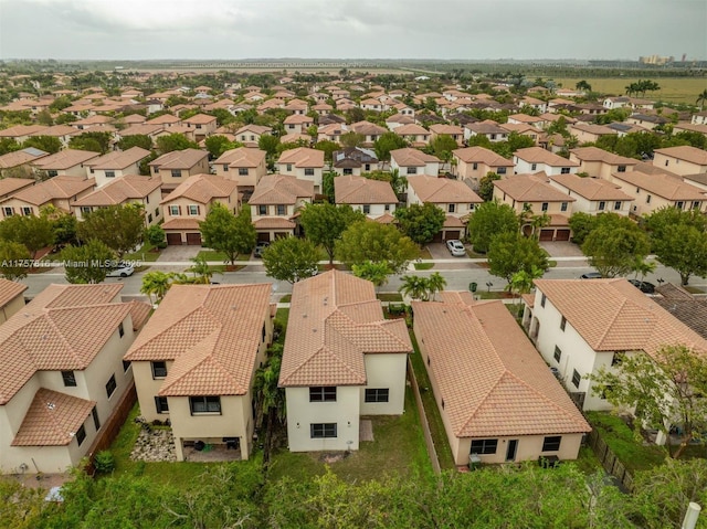 birds eye view of property featuring a residential view