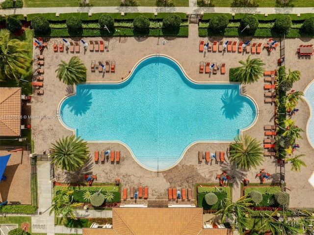 view of pool