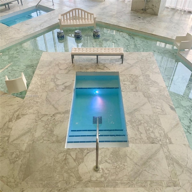 view of indoor pool