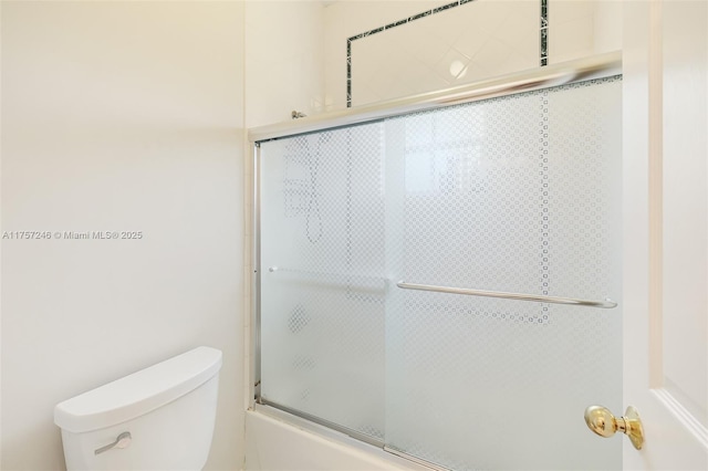 7685 SW 153rd St, Palmetto Bay, FL 33157 - full bath featuring shower / bath combination with glass door and toilet